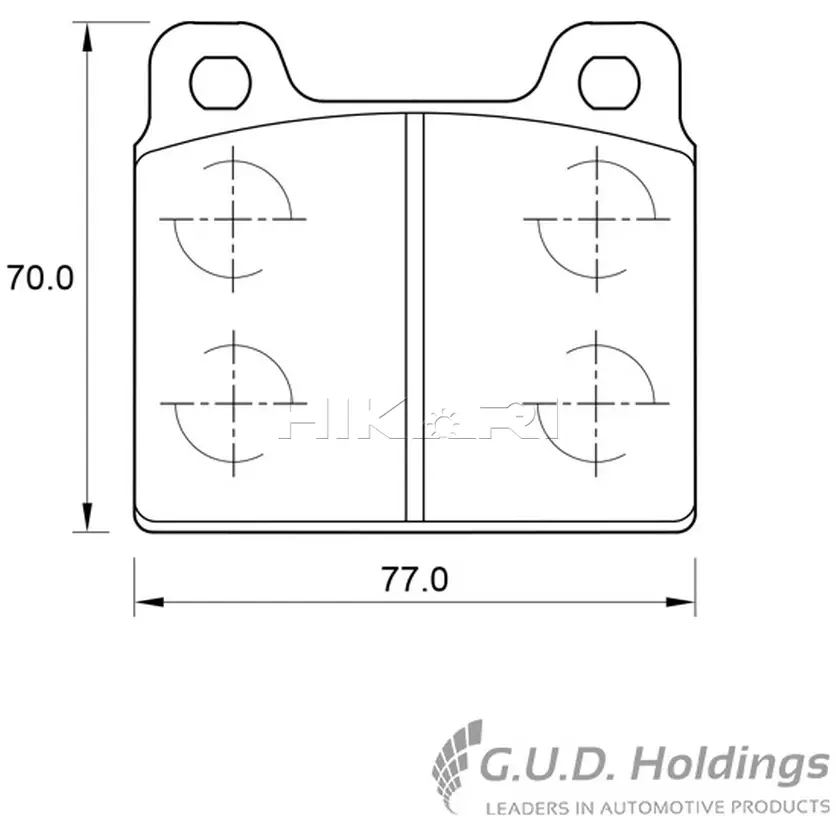 SAFELINE BRAKEPADD195