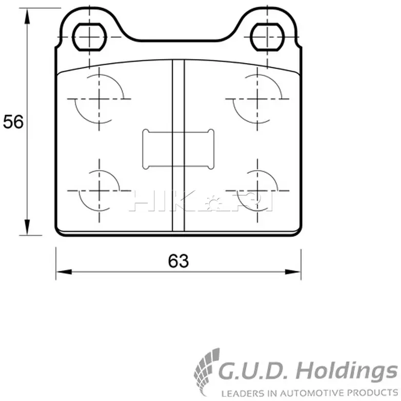 SAFELINE BRAKEPADD199