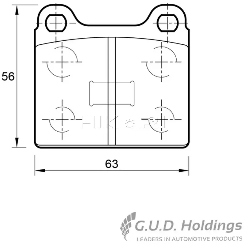 SAFELINE BRAKEPADD200
