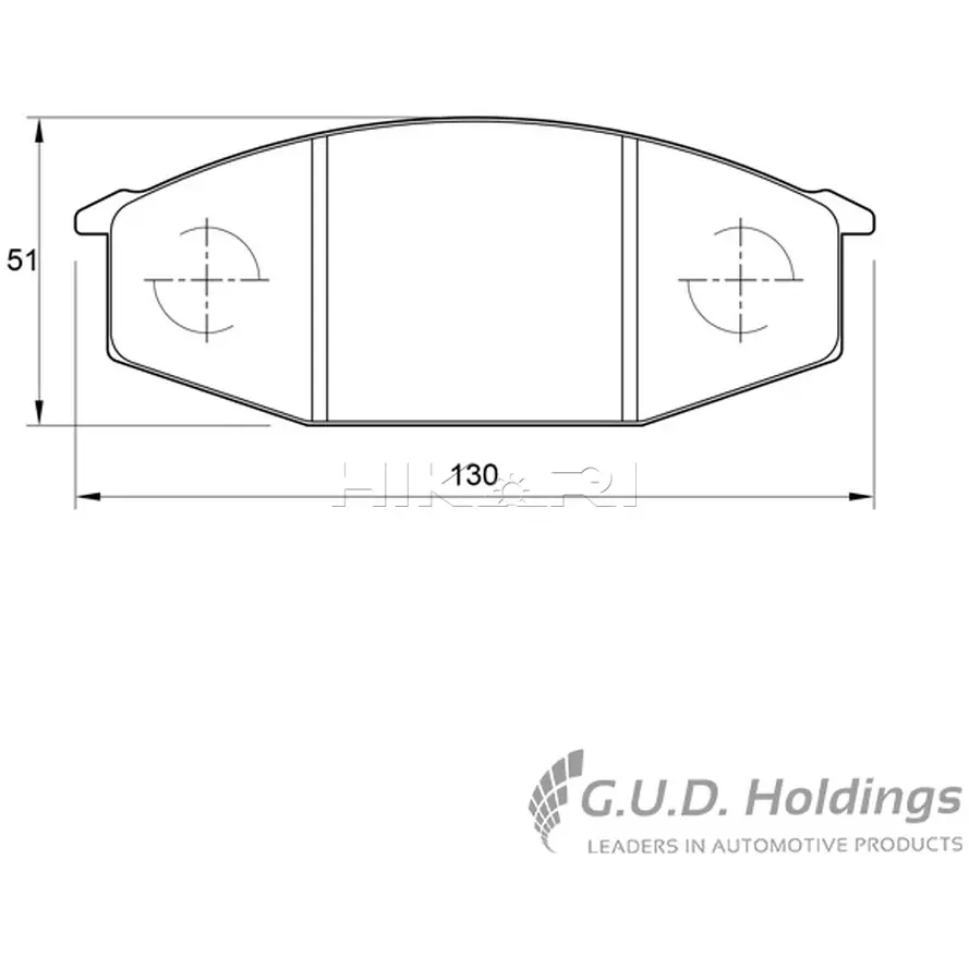 SAFELINE BRAKEPADD286