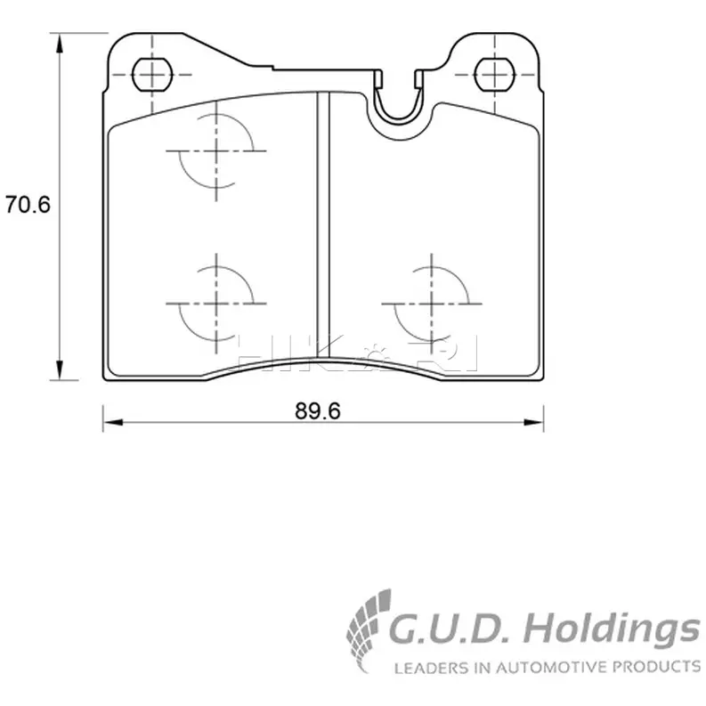 SAFELINE BRAKEPADD292