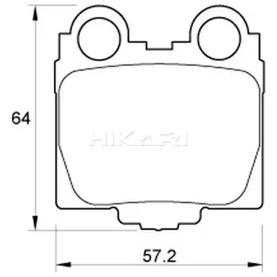 SAFELINE BRAKEPADD3333D3333