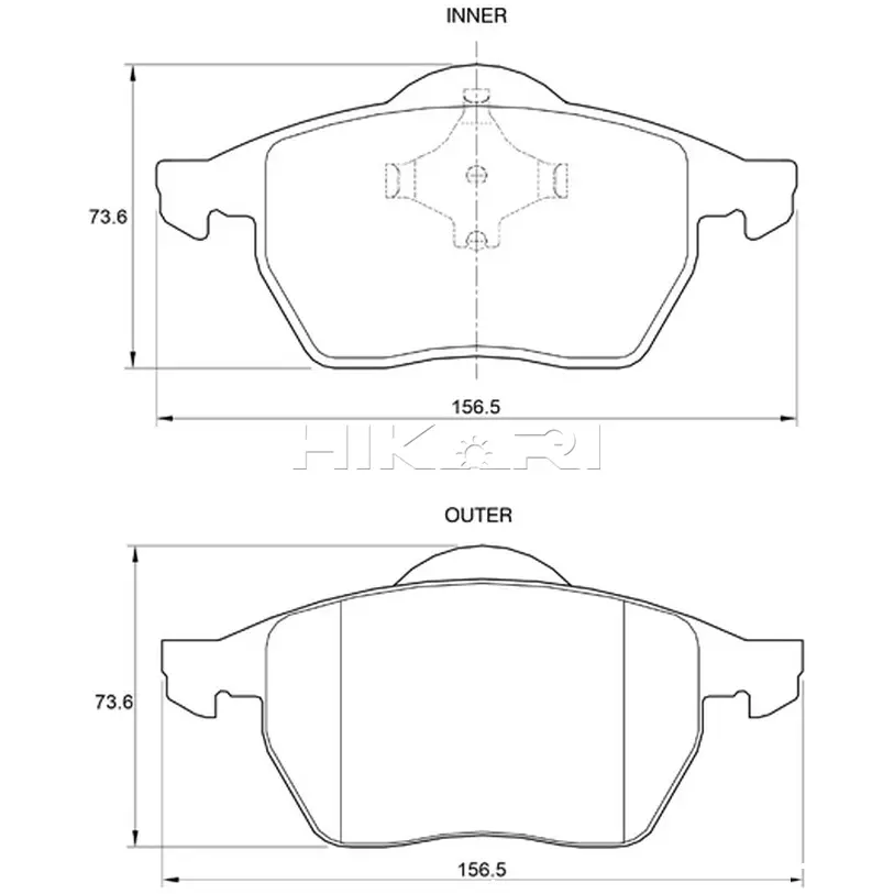 SAFELINE BRAKEPADD3388D3388