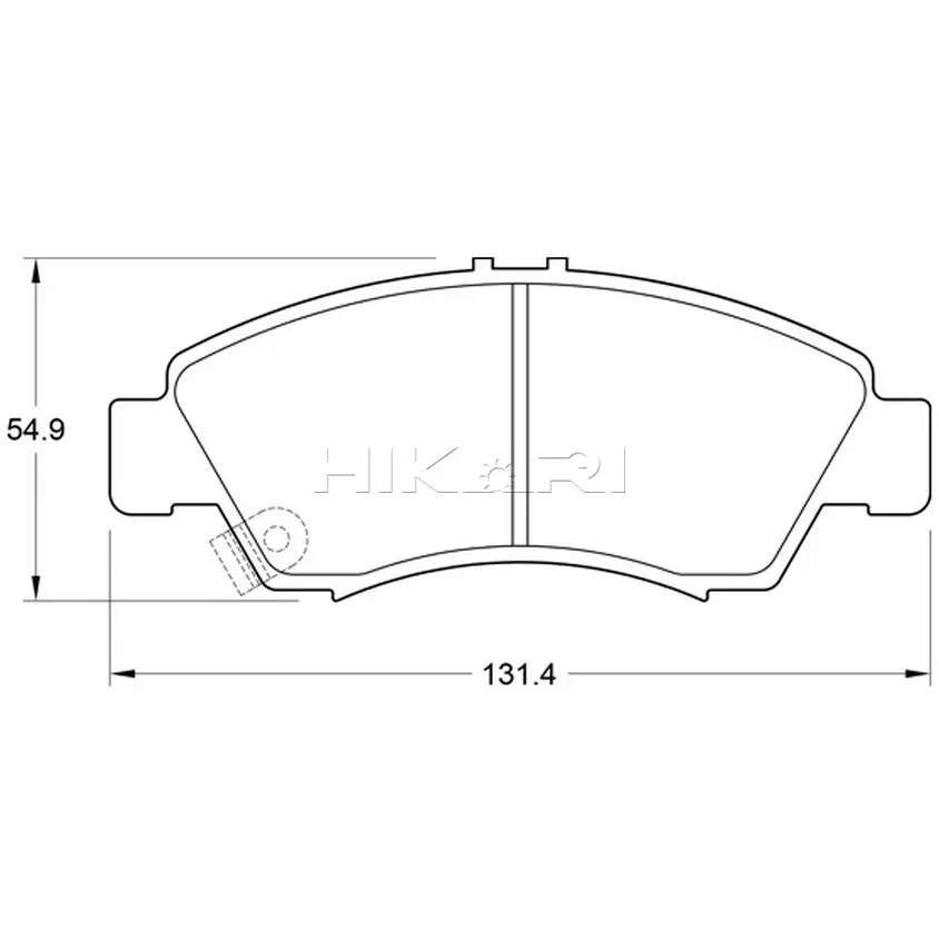SAFELINE BRAKEPADD3464D3464