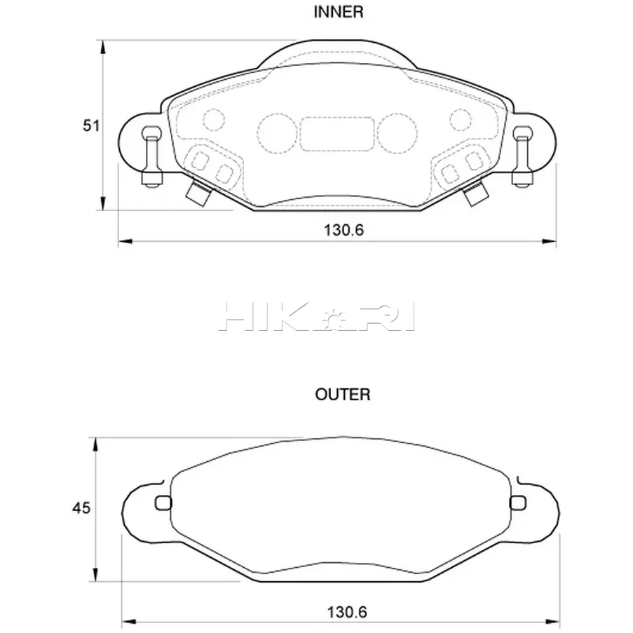 SAFELINE BRAKEPADD3528D3528