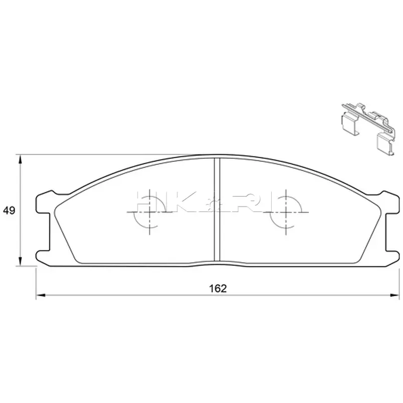 SAFELINE BRAKEPADSD996D996