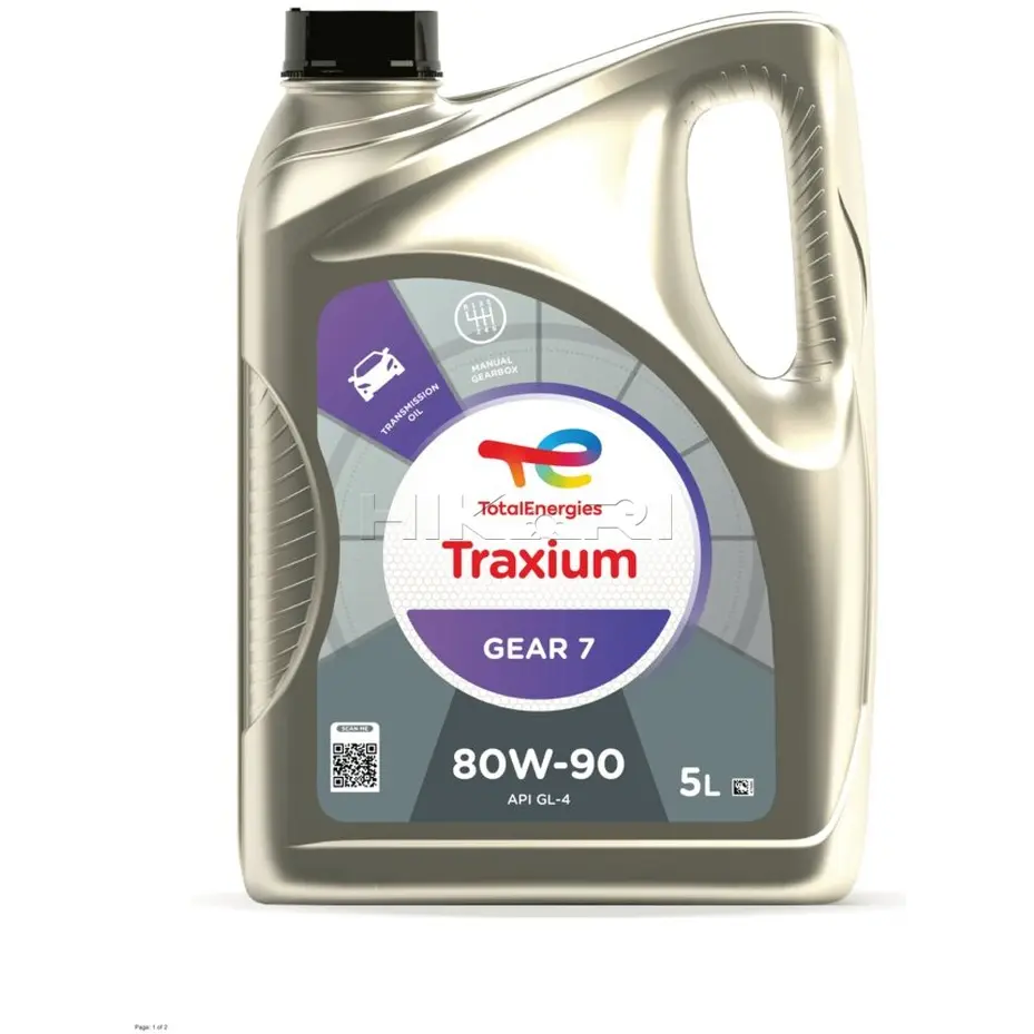 TRAX GEAR 7 80W90 3X5L 222949