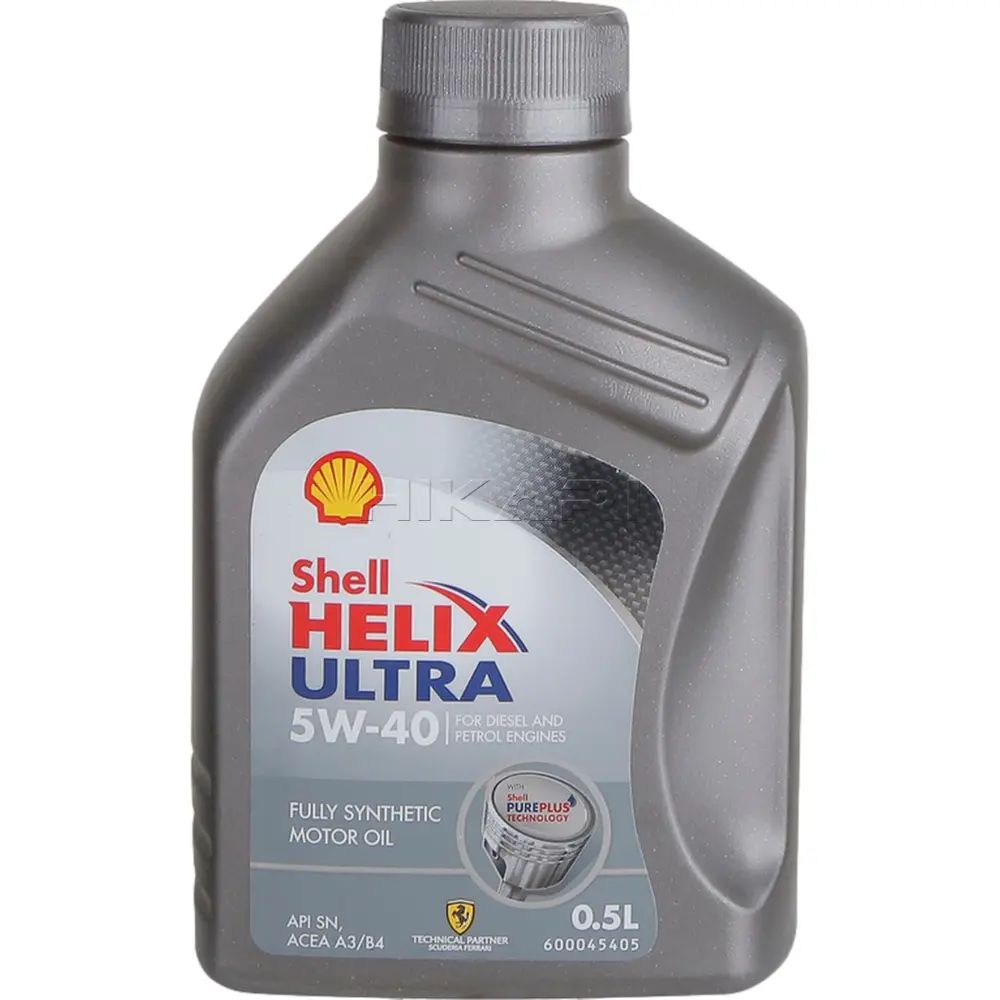 SHELL ULTRA 5W40 500ML - FRULLY SYNTHETIC OIL